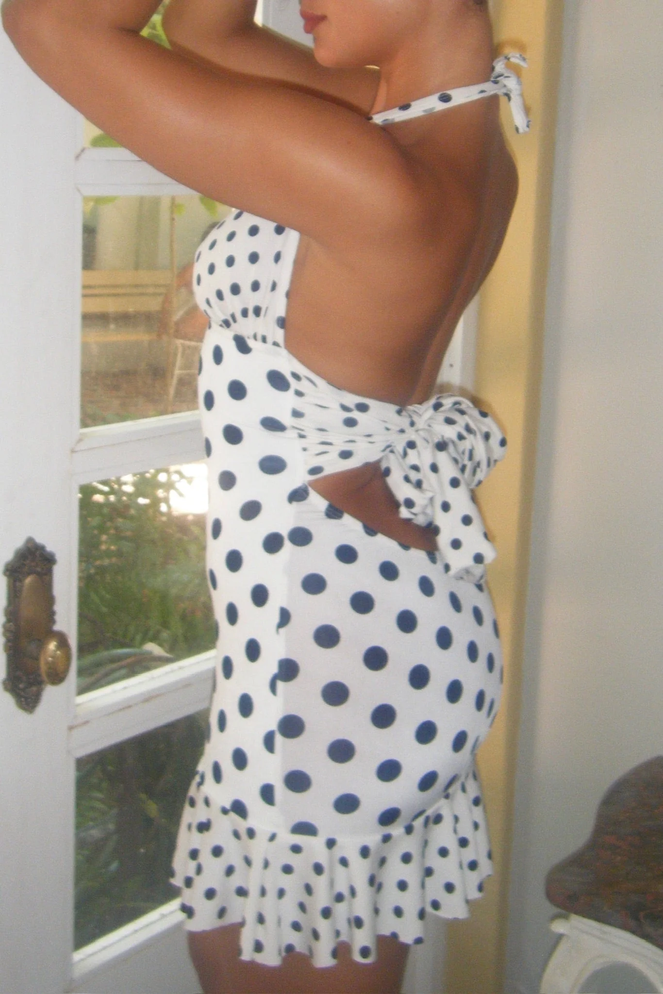 Dolce Dot Mini Dress - Image 4